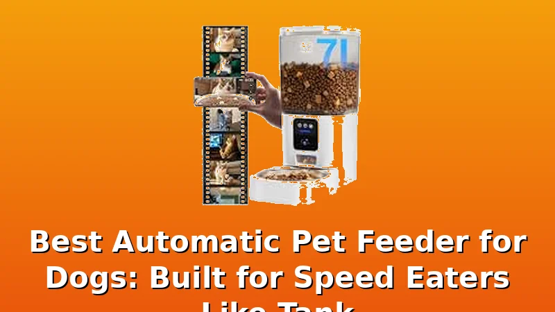 Best Automatic Pet Feeder for Dogs: Built for Speed Eaters Like Tank - FeedWhisk review with measurements and honest opinion