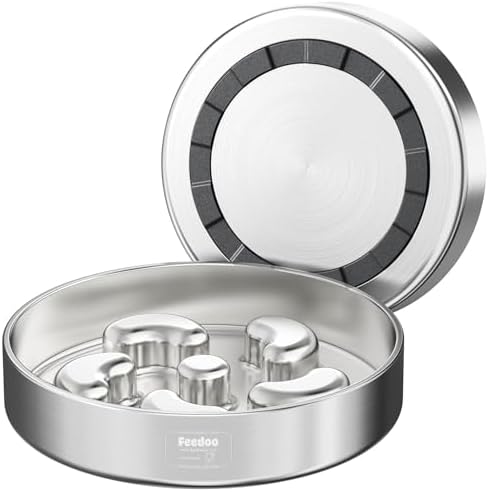 Slow Feeder Dog Bowl, 2-Cup Double Wall (B0D1FMP3S5)
