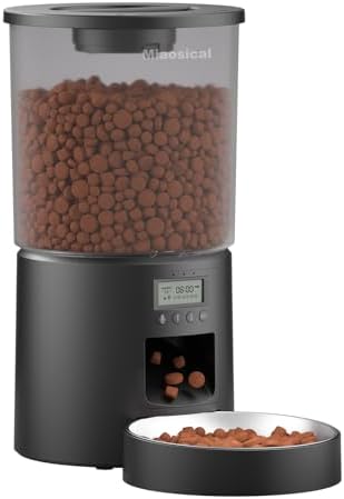 Automated Cat Feeder, Clear 4.2L (B0FQC922NF)