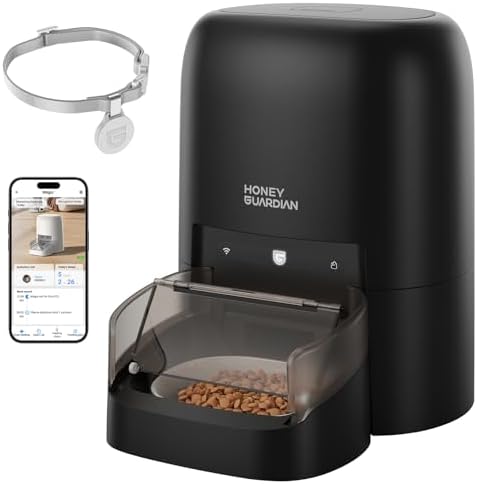 HoneyGuaridan RFID Automatic Cat Feeder (B0GKFPGK6X)