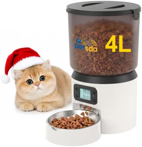 Automatic Cat Feeders 4L Timed (B0GYCBLNRS)