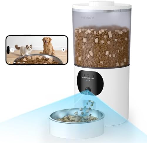 Automatic Cat Feeder 2K Camera 6.5L (B0H7WS6PX9)